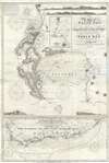 1860 Norie Nautical Map of the Cape of Good Hope / False Bay, South Africa