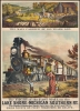1875 Clay / Cosack 'Fast Mail' Railroad Broadside - First US Express Mail