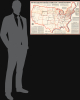 1940-44 Winchell / Kamp Archive / Map on American Facism, Kamp-Winchel Feud