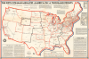 1940-44 Winchell / Kamp Archive / Map on American Facism, Kamp-Winchel Feud