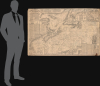 1946 Close Nautical Chart or Map of North Atlantic Coast of America
