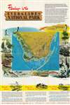 1960 National Park Service Pictorial Map of Everglades National Park, Florida