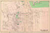 1873 Beers Map of Flabush Area of Brooklyn, New York City, including Prospect Park