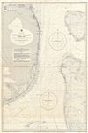 1953 British Admiralty Nautical Chart or Map of Florida