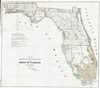 1851 Putnam Public Survey Map of Florida