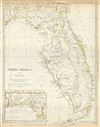 1834 S.D.U.K. Map of Florida