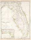 1834 S.D.U.K. Map of Florida