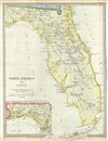 1848 S.D.U.K. Map of Florida