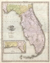1825 Tanner Map of Florida