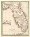 1835 Bradford Map of Florida