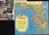 1943 Nathan Mayo / George Way 'After Victory' WWII Promotional Map of Florida