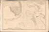 1851 Depot-General de la Marine Nautical Chart or Map of Florida and the Bahamas