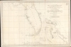 1807 Direccion Hidrografia Nautical Chart or Map of Florida and Bahamas