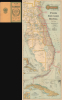 1914 Florida East Coast Railway Railroad Map of Florida