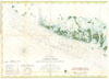 1859 U.S. Coast Survey Map or Nautical Chart of the Florida Keys and Key West
