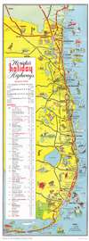 Florida's Holiday Highways for all of Florida's Famous East Coast. - Main View Thumbnail