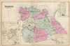 1873 Beers Map of Flushing and College Point, Queens, New York