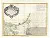 1771 Bonne Map of Tonkin (Vietnam) China, Formosa (Taiwan) and Luzon (Philippin
