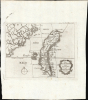 1726 Stoecklein Map of Taiwan or Formosa and Fujian, China