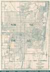 1955 Dolph City Plan or Map of Fort Lauderdale, Florida