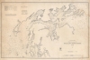 1868 U.S. Coast Survey Chart of Fox Islands, Knox County, Maine