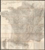 Carte Topographique, Minéralogique et Statistique de la France, Réduite de celle de Cassini, a L'Échelle de 1:388800. - Main View Thumbnail
