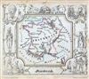 1846 Lowenberg Whimsical Map of France