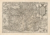 1570 Ortelius Map of France