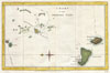 1777 Cook Map of the Friendly Islands or Tonga