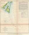 1851 U. S. C. S. Map of Frying Pan Shoals and Cape Fear River, North Carolina