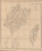 1882 Imperial Japanese Army General Staff Map of Fujian and Taiwan