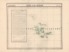 1827 Vandermaelen map of the Straits of the Galapagos Islands, Ecuador