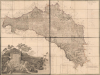 1790 Liesganig Massive Case Map of Galicia (Poland / Ukraine)