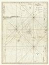 1794 Laurie and Whittle Nautical Chart or Map of the Gaspar Strait, Indonesia