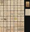 1806 Paris Geography and Astronomy Card Game (42 Cards) - With the Rules!
