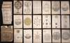 1806 Paris Geography and Astronomy Card Game (42 Cards)