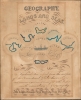 1853 Longley Schoolboy Map of Coasts and Waterways