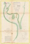 1855 U.S. Coast Survey Map of Georgetown Harbor and Winyah Bay, South Carolina