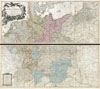 1794 Delarochette Wall Map of the Empire of Germany