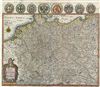1649 Merian Map of Germany (Holy Roman Empire)