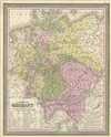 1849 Mitchell Map of Germany
