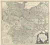 1752 Vaugondy Map of Lower Saxony (Berlin Lubeck, Hamburg, Hanover, Bremen)