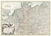 1783 Rizzi-Zannoni Map of Germany and Poland