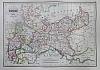 1837 Malte-Brun Map of Northern Germany or Prussia