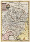 1747 Bowen Map of Bohemia and Southeastern Germany (Bavaria and Salzburg)