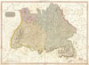 1818 Pinkerton Map of Southwestern Germany (Bavaria, Swabia)