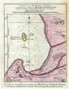 1773 Bellin Map of the Cape of Good Hope, Cape town, South Africa