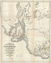 1853 Phillip Map of the Gold Fields of South Australia and Victoria