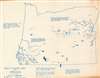 1956 Robertson Cyanotype Map of Oregon Placer Gold Deposits