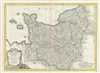 1771 Bonne Map of Normandy, France
